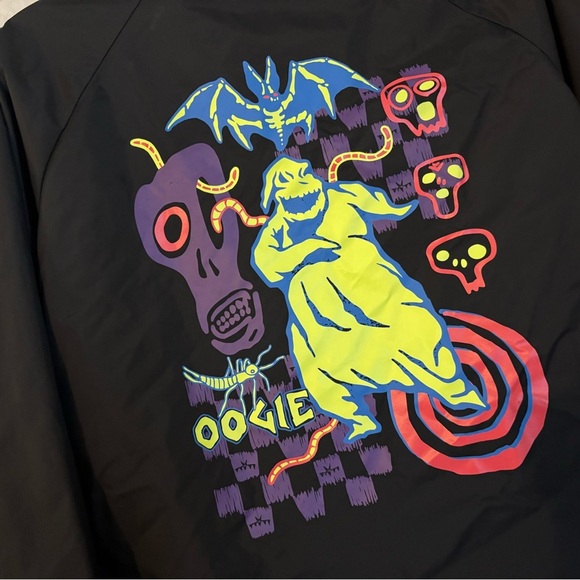 Vans x Nightmare Before Christmas Torrey Jacket Oogie Boogie Boys Size Large - Picture 2 of 6